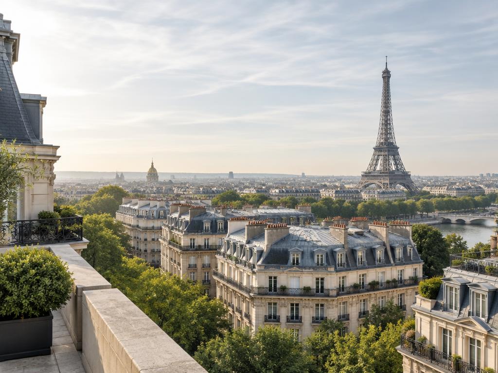 Paris cityscape